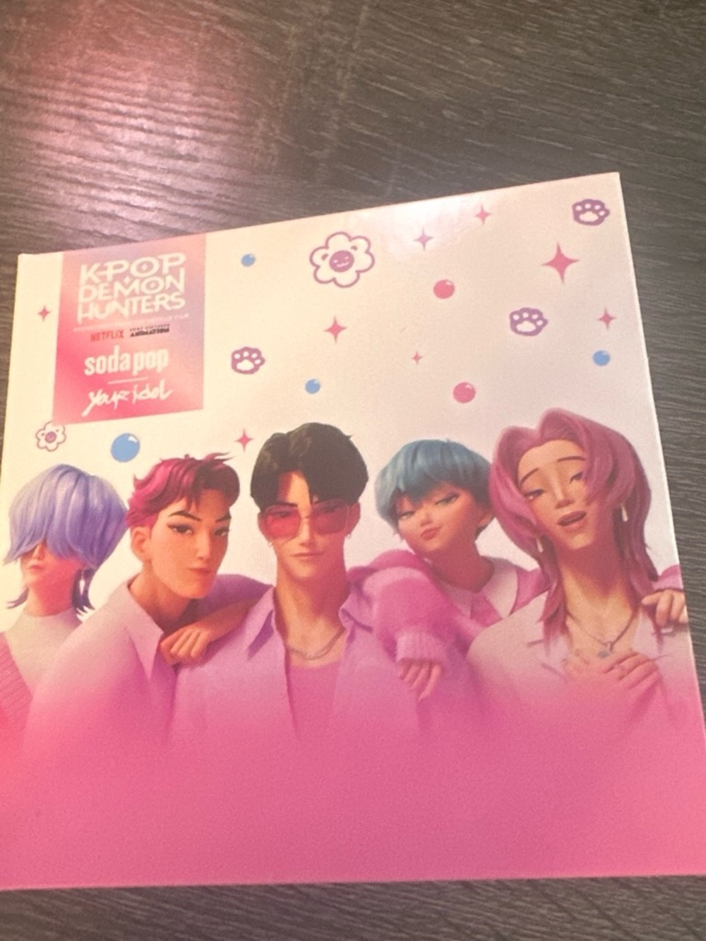 & Other Stories Kids Bath Poster — Pink Pop K-Pop Design